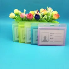 1 шт., жесткий пластиковый многоразовый держатель для карт, держатель для карт медсестры, доктора, выставочный ключ, держатель для удостоверения личности, бейджа