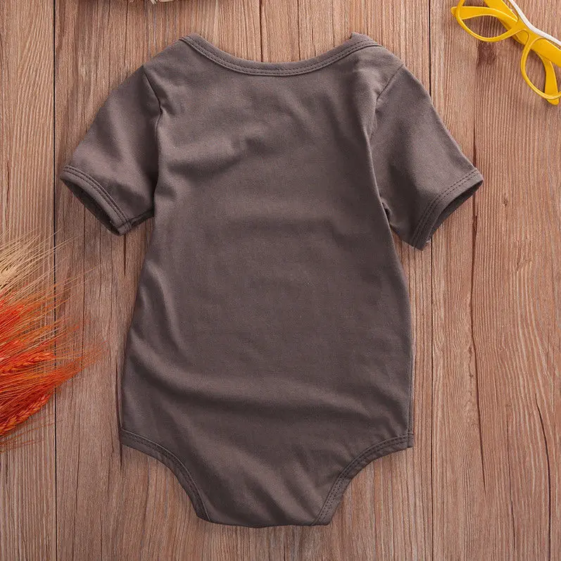 2016 الوليد طفل رضيع الفتيان الملابس الغزلان لطيف الحيوان التوابع جودة رومبير بذلة playsuit تتسابق الملابس القطنية 0-24