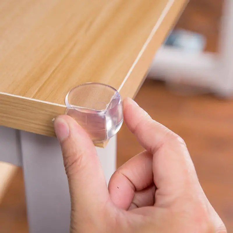 

2018 NEW HOT SALES 4 Pcs/Pack Transparent Sphere Baby Safety Table Desk Corner Ege Cushions Protector