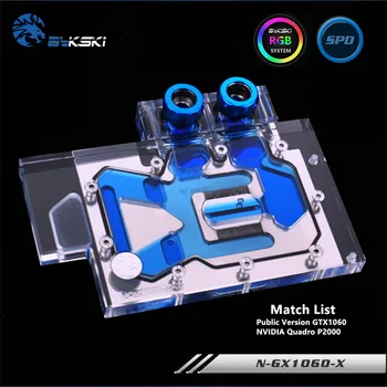 

Bykski Full Coverage GPU Water Block For VGA Public Version Founders GTX 1060 Graphics Card N-GX1060-X