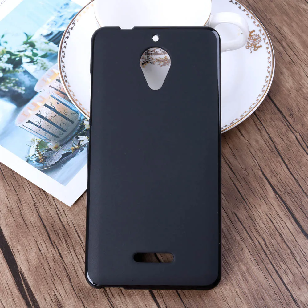 Чехол для Wiko Tommy 2 Черный Мягкий ТПУ силиконовый защитный чехол телефона Plus задняя