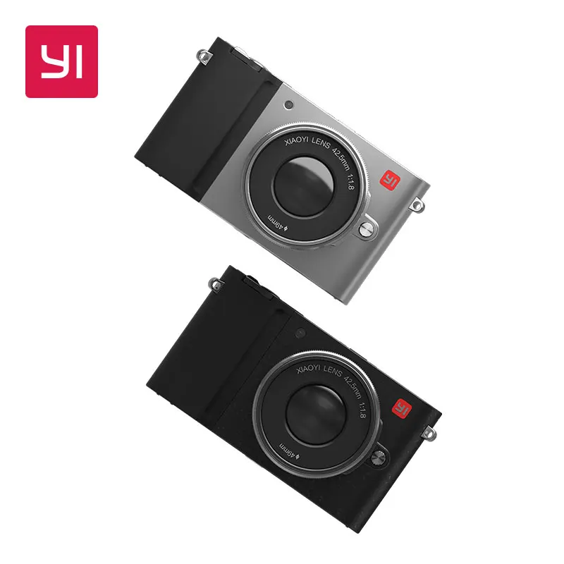 YI M1 беззеркальных цифровой Камера с 12 40 мм F3.5 5.6 зум объектив ЖК дисплей