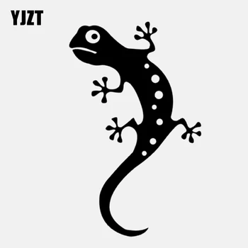 

YJZT 10.6*17.3CM Coolest Lguana Lizard Reptile Decor Car Stickers Accessories Vinyl C12-1193
