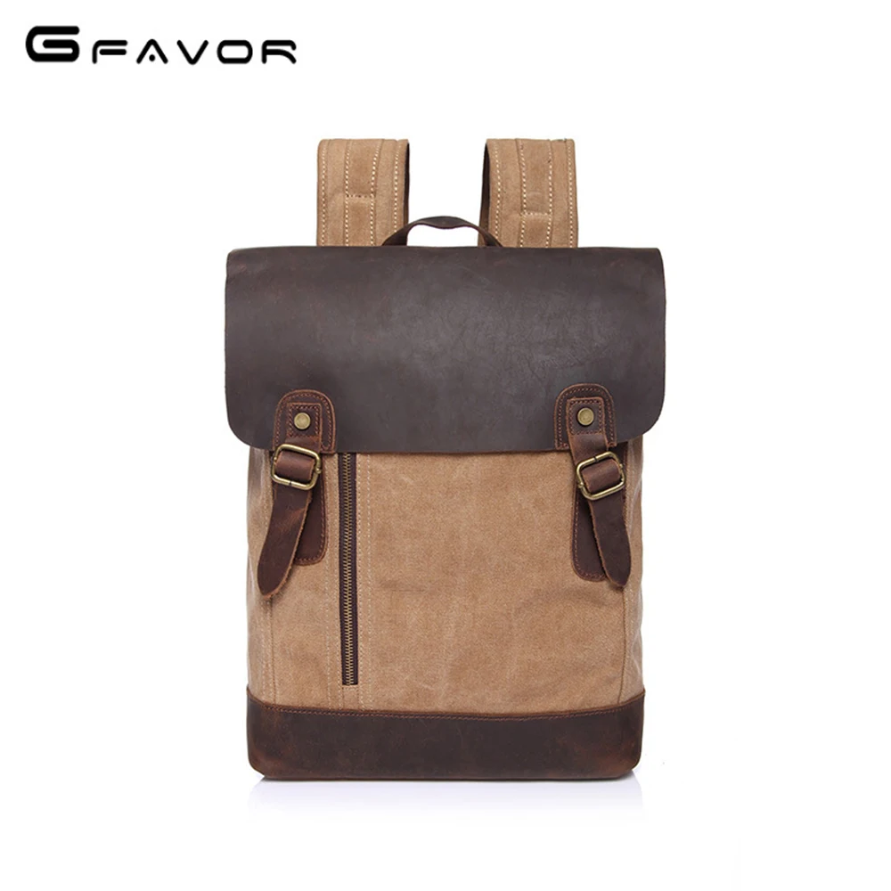 

2019 New Men Retro Backpack Student Schoolbag Female Square Canvas School Bag For Girl Boy Multifunction Tourist Knapsack YD6659