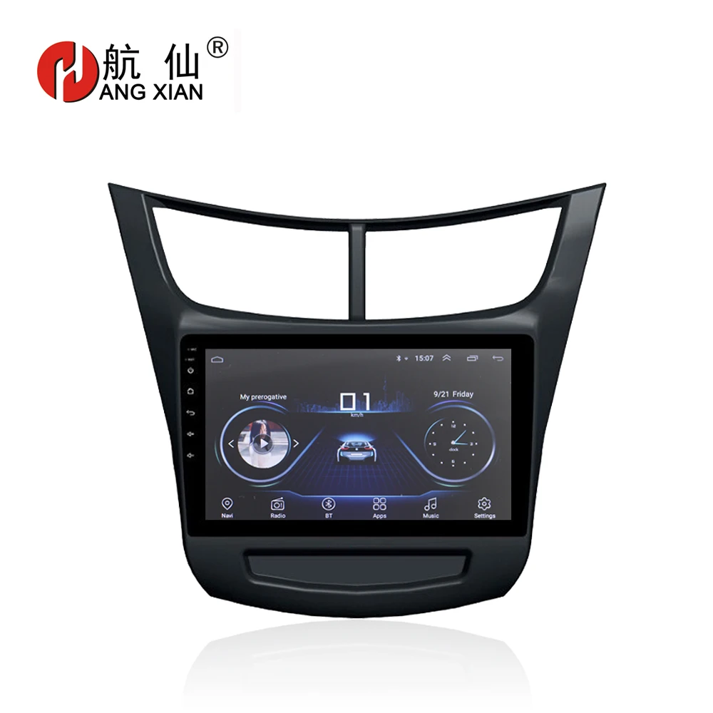 

HANG XIAN 9" Quadcore Android 8.1 Car radio for Chevrolet Sail 3 2015 car dvd player GPS navigation car multimedia