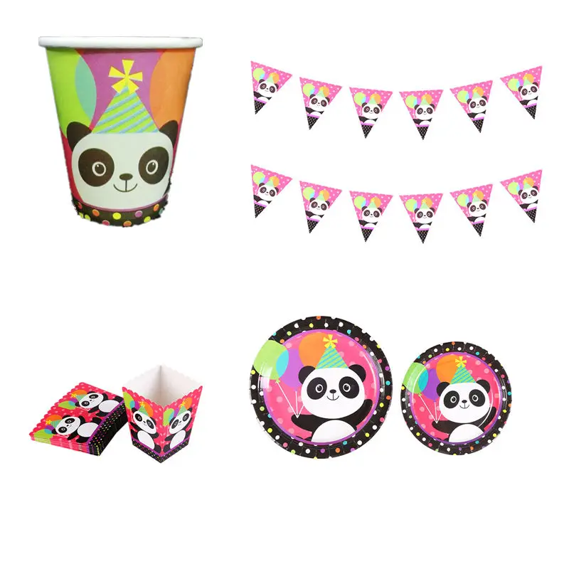 

Chinese Panda Theme Animal Theme Kung Fu Panda Theme Party Disposable Tableware Birthday Celebration Theme Event Festival