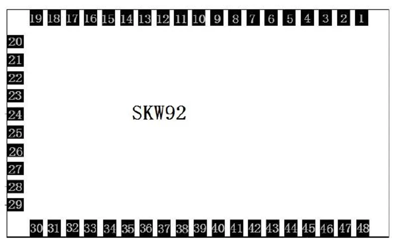 Esp8266 SKYLAB openwrt модуль SKW92B mt7628 IOT камера модуль Wi-Fi, mt7688an MT7688