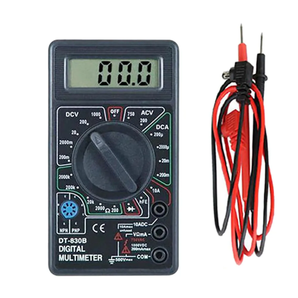 

DT830B Digital Multimeter 1PCS Analysis Instruments Electrical Instruments Multimeters