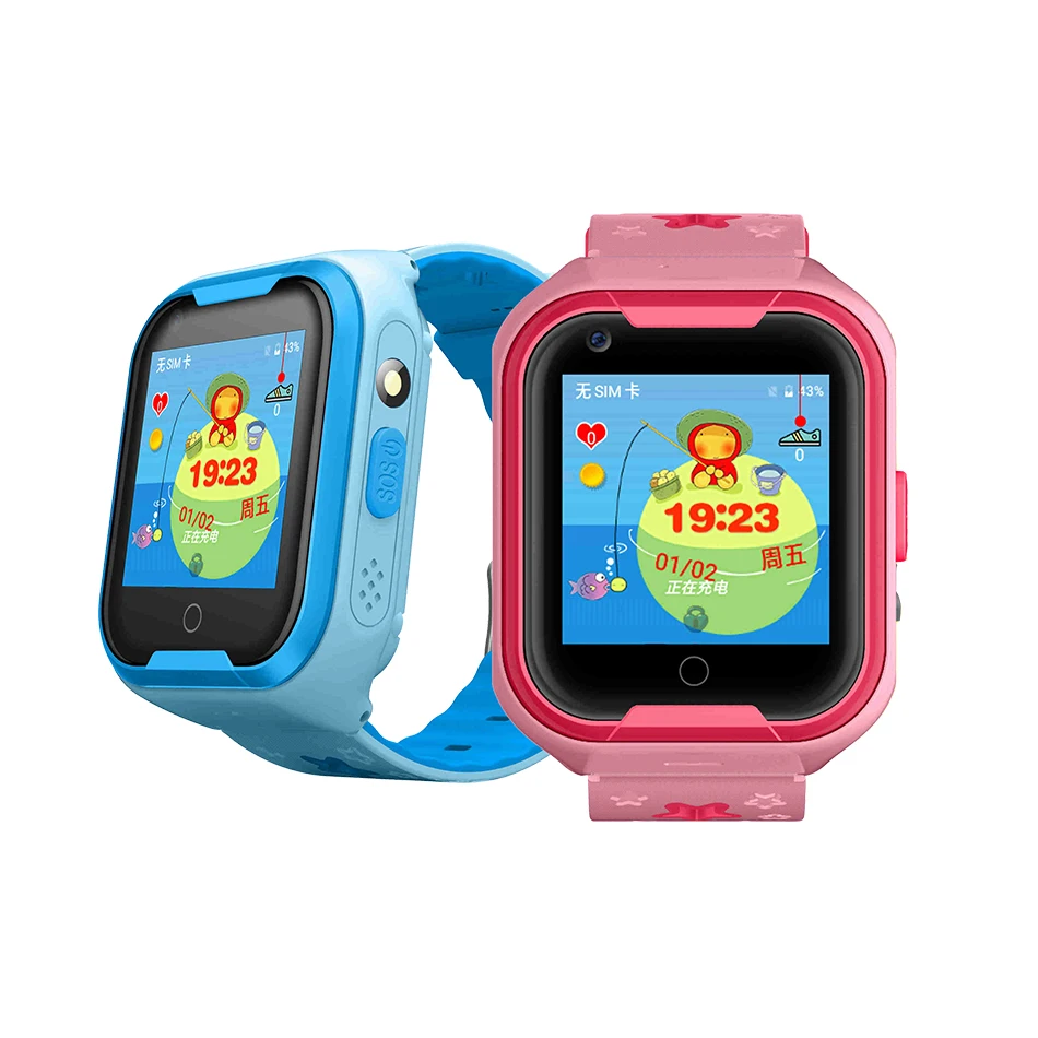 

For Kids Android Smart Watch 2G WIFI Waterproof GPS AGPS LBS GPRS SOS SIM 0.3MP Camera Smart Phone Watch Bracelet Smartwatch
