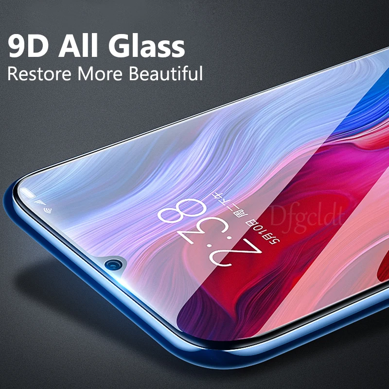 9D закаленное стекло для Xiaomi 9 8 SE Lite Play Helo 3 Полное покрытие защитное Redmi Note 7