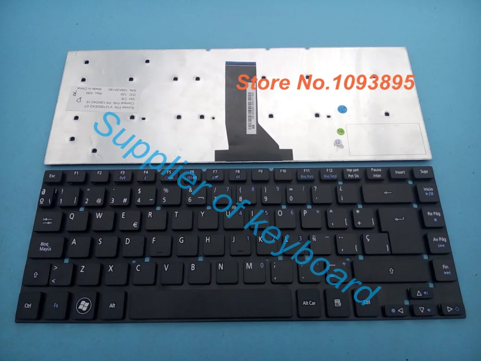 Новая испанская клавиатура для ноутбука Acer Aspire E5-471P E5-471PG EC-470G E1-470G V3-472 V3-472G с