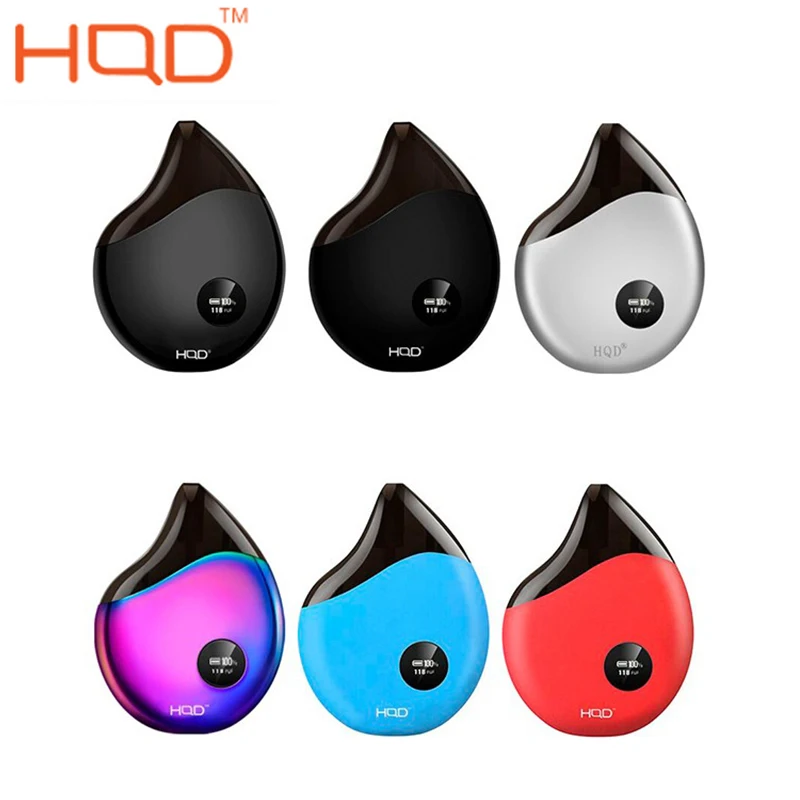 

Original HQD Comma Kit 40W All-in-one Pod 380mAh Battery 2ml Capacity Electronic Cigarette Vape Vaporizer