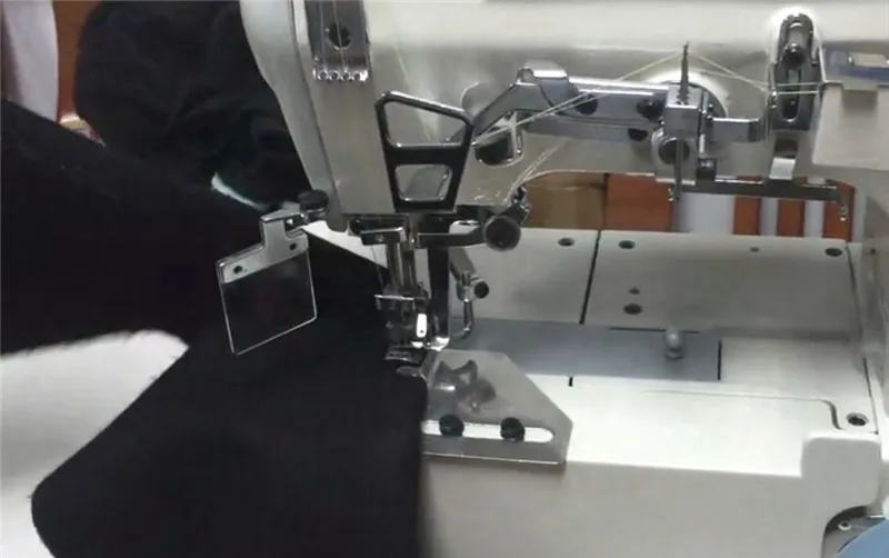 DAYU 205 папка регулируемая ткань руководство JinLei hemmer используется для 2 или 3 иглы CoverStitch машина
