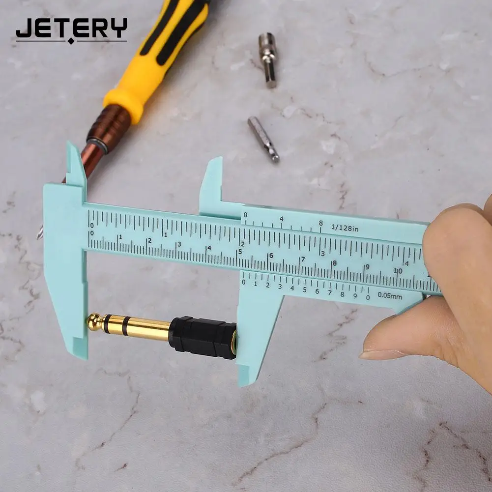 

Precise 150MM Plastic Caliper Gauge Ruler Accurate Reading Measurement Tool ABS