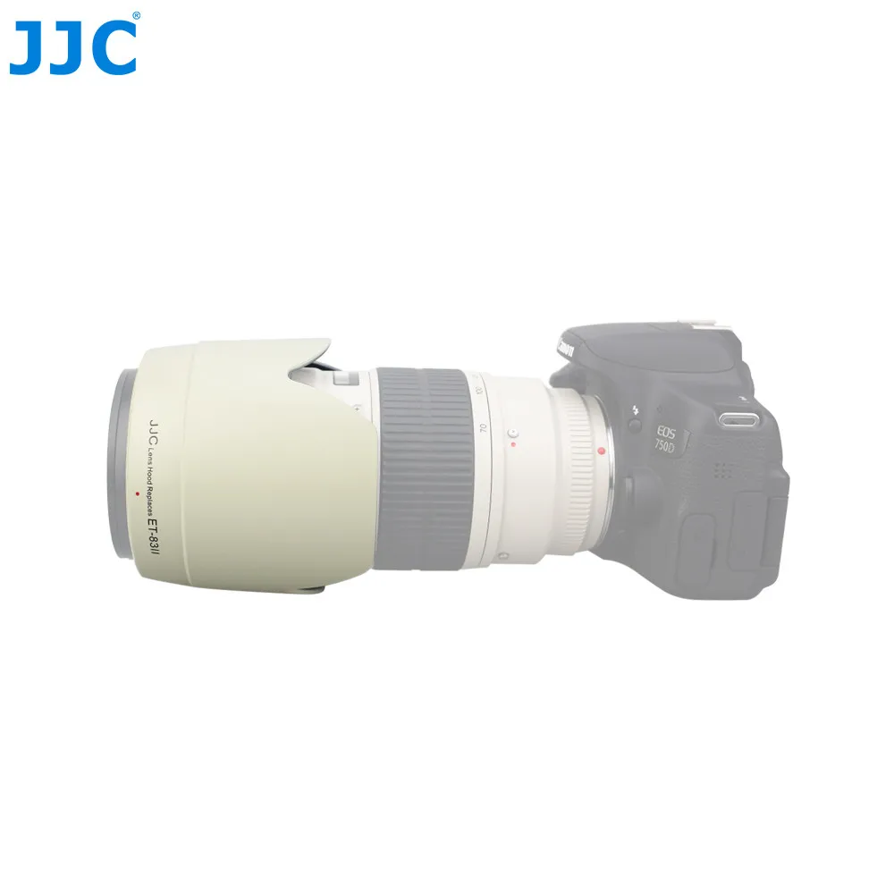JJC LH-83II черный, белый цвет Бленды для объективов Тенты для Canon EF 70-200 F/2.8L USM бленда Заменяет Canon ET-83II