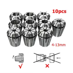 Новый 10 шт./компл. ER20 Precision ВЕСНА Collet установить фрезерный станок инструмент ER20 Весна Цанга Dropshiping