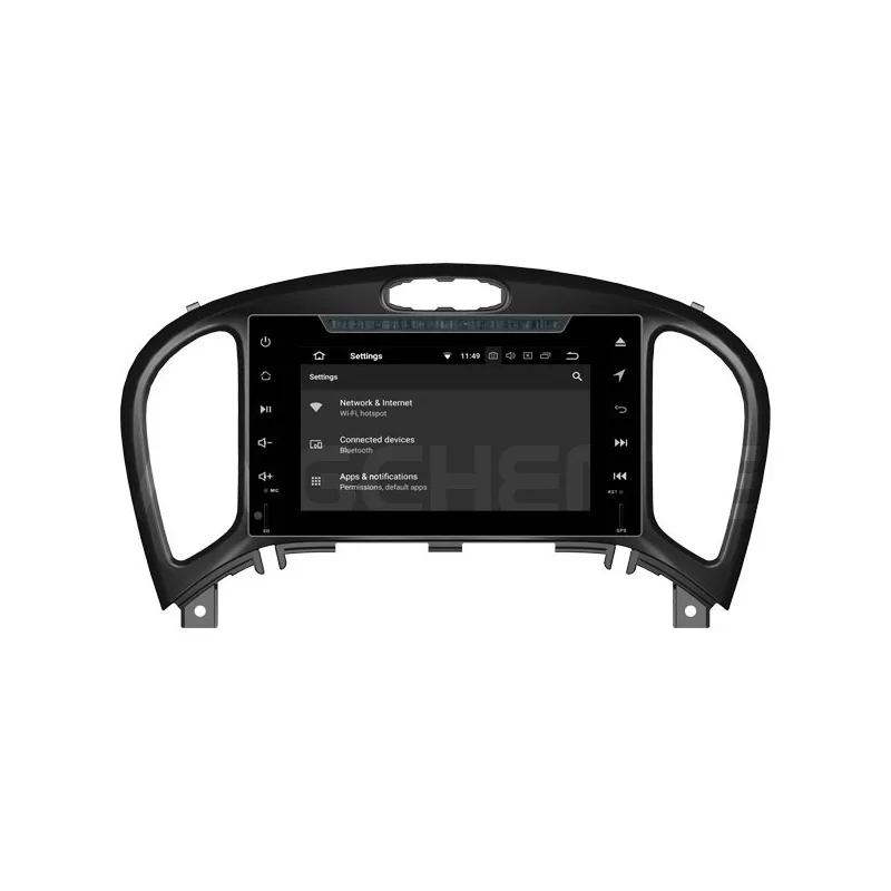 Excellent Car DVD Player GPS Navigation For NISSAN JUKE 2012-2017 Android 9.0 Octa Core 4G Ram 32G Rom Bluetooth WiFi Mirror Link 2 Din 3