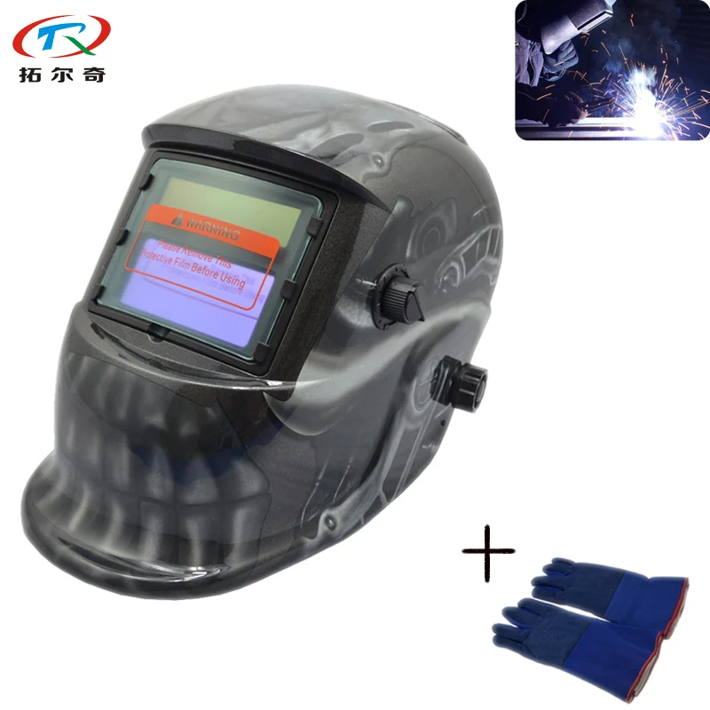 Hemet com Luva de Solda Rápido da Cara Resistente da Janela Eys da Proteção Solda Tep. Rímel Completa Grande Material Trq-hd24-2200de oi
