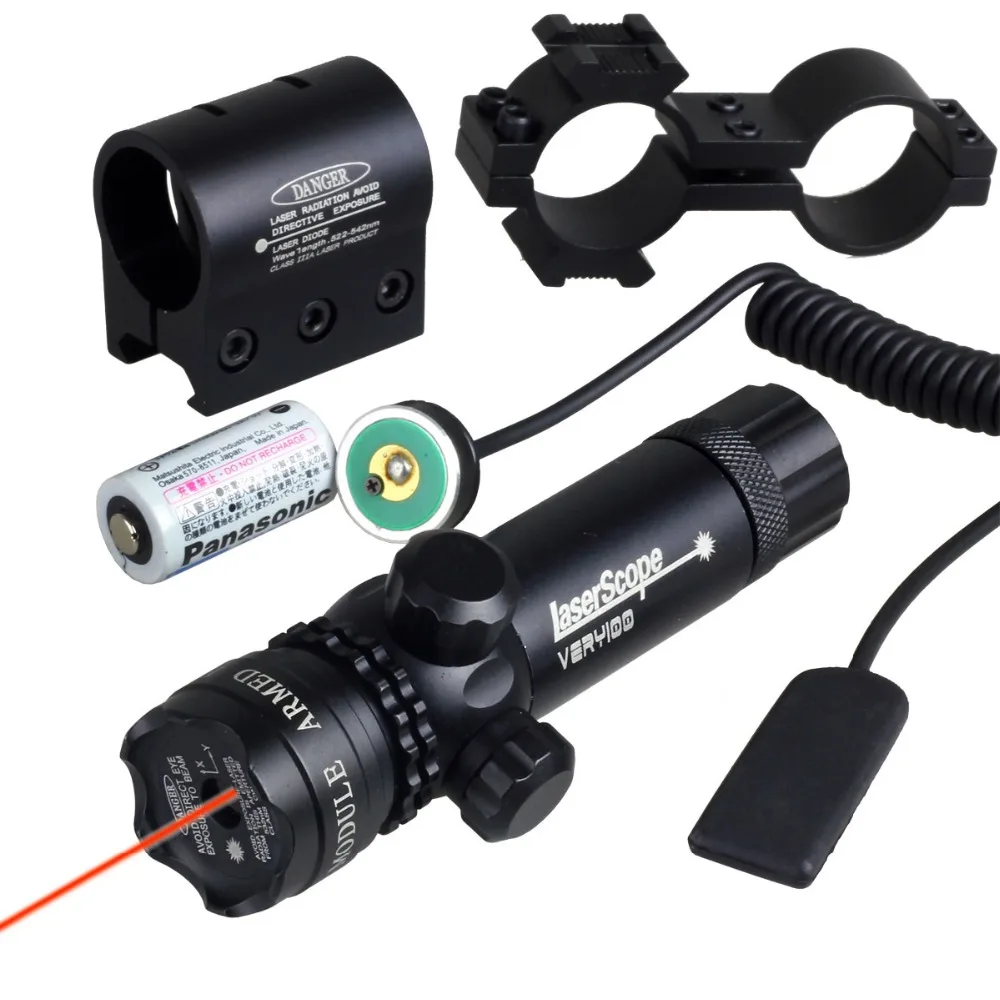 VERY100 Red Dot Laser Sight Hunting Airsoft Tactical Riflescope