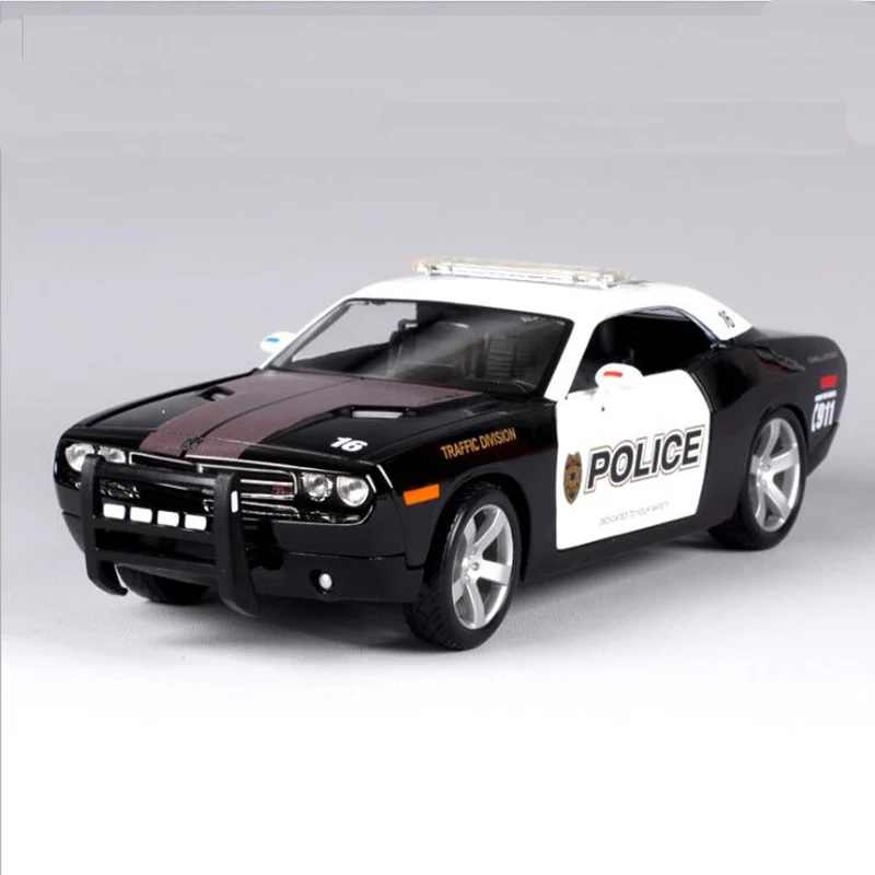 1/18 2006 doggde Challenger Concept масштаба Литой полиции сплава автомобиля Diecasts и транспортных