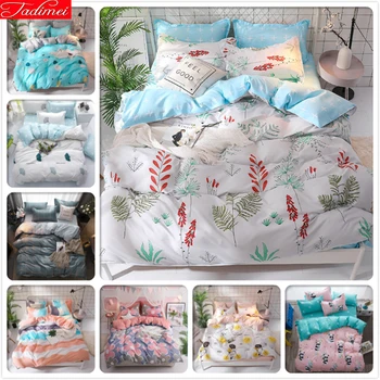 

Big Size 220x240 200x230 Duvet Cover 3pcs/4pcs Bedding Set Cotton Soft Kids Child Bed Linens Single Twin Queen King Size 1.8/2 m