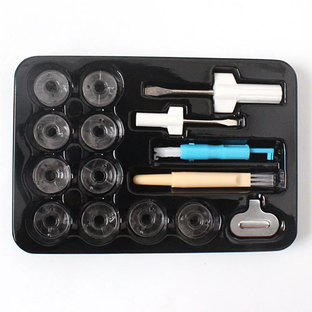 

15pcs Craft Screwdriver Threader Accessories Household Machine Universal Sewing Tool Set Multi Functional Shuttle Core Kit