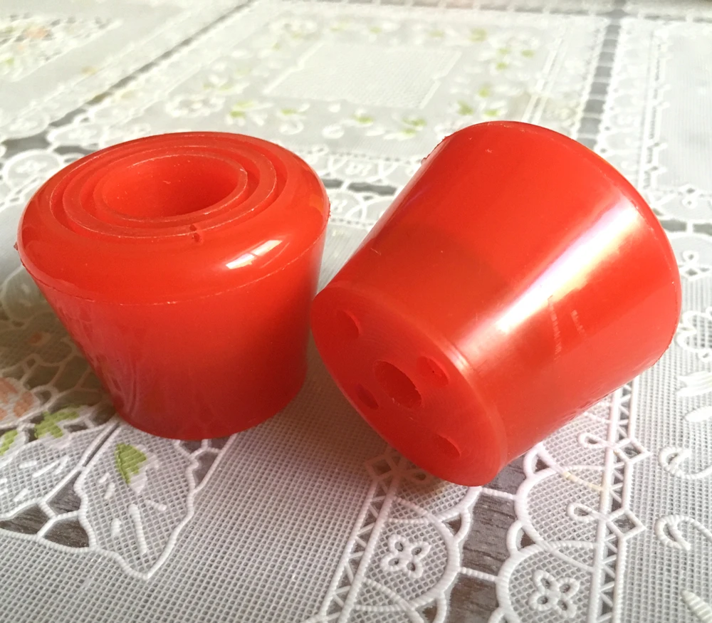 1 زوج مزدوجة خط أحذية التزلج الأسطوانة بو الفرامل سباق التعرج سلامة كتلة سادة الفرامل Patins