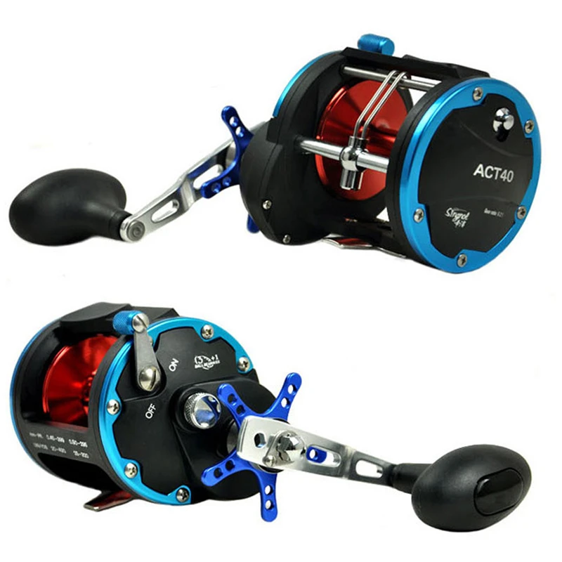 Singnolボートリールact Act30 Act40 4bbトローリング船釣りホイール海水ドラム魚リール深海鋳造右hande Fishing Reel Boat Reelfishing Wheel Aliexpress