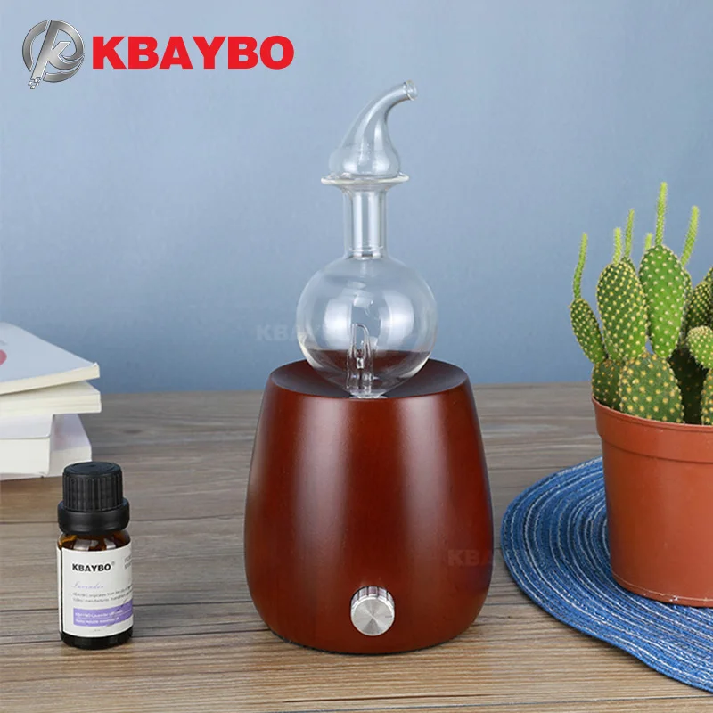 

Ultrasonic Cool Mist Humidifier Aroma Essential Oil Diffuser Wood Grain With 7 Color LED LightsAromatherapy Mist Maker for Home