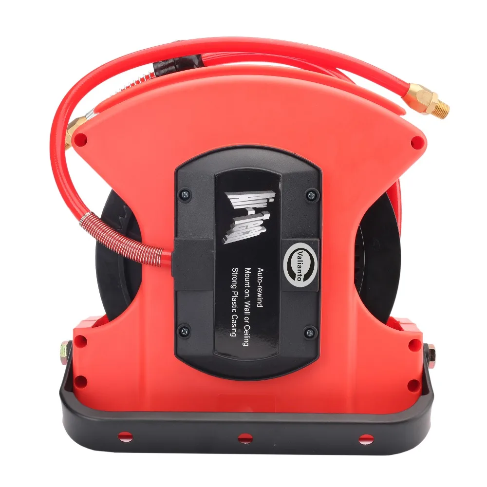 

HR-808 8x12 mm Electric Auto Rewind Air Hose Reel Air Blower Industrial Pneumatic Tools Retractable Reel use for Workshop