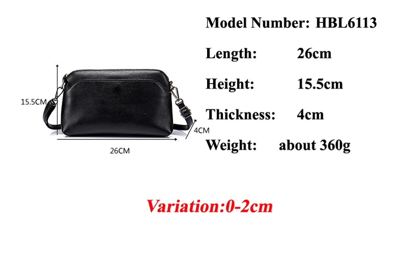 Lomelobo HBL6113 Details (02) Simple Female Genuine Leather Handbag 