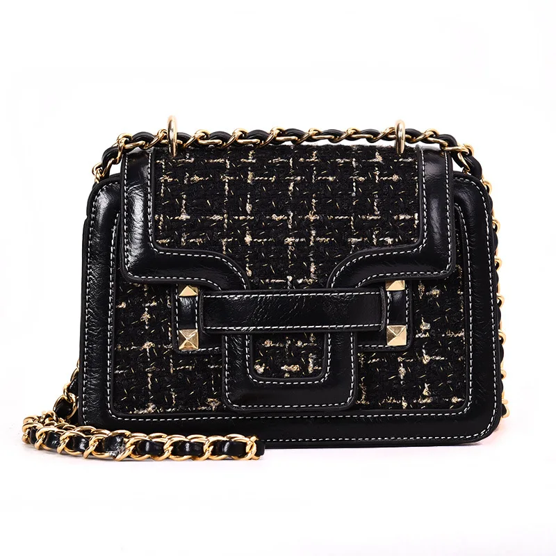

Famous Brand Crossbody Bags For Women 2019 New Winter Ladies Handbags Small Women Messenger Bags Wool bolsa feminina