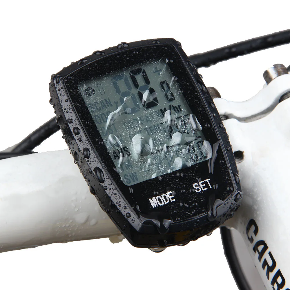 

RUTVEING Bicycle Computer Wireless & wired Multi-function LED Screen Back Light Waterproof Handlebar Stopwatch Bike Accessories