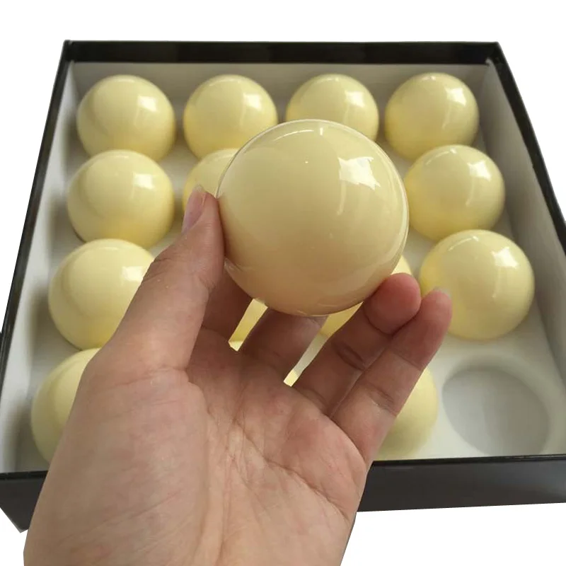 1pc single Magnetic White Ball for Coin Billiard Table 57.25mm Resin Magnetic White Ball