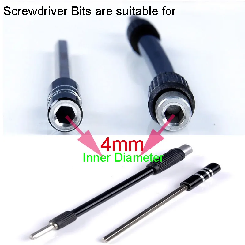 10 Lot Tri-Point Y000 Replacement Bits for 4mm Mini Hex Drive Screwdrivers or Power Drivers