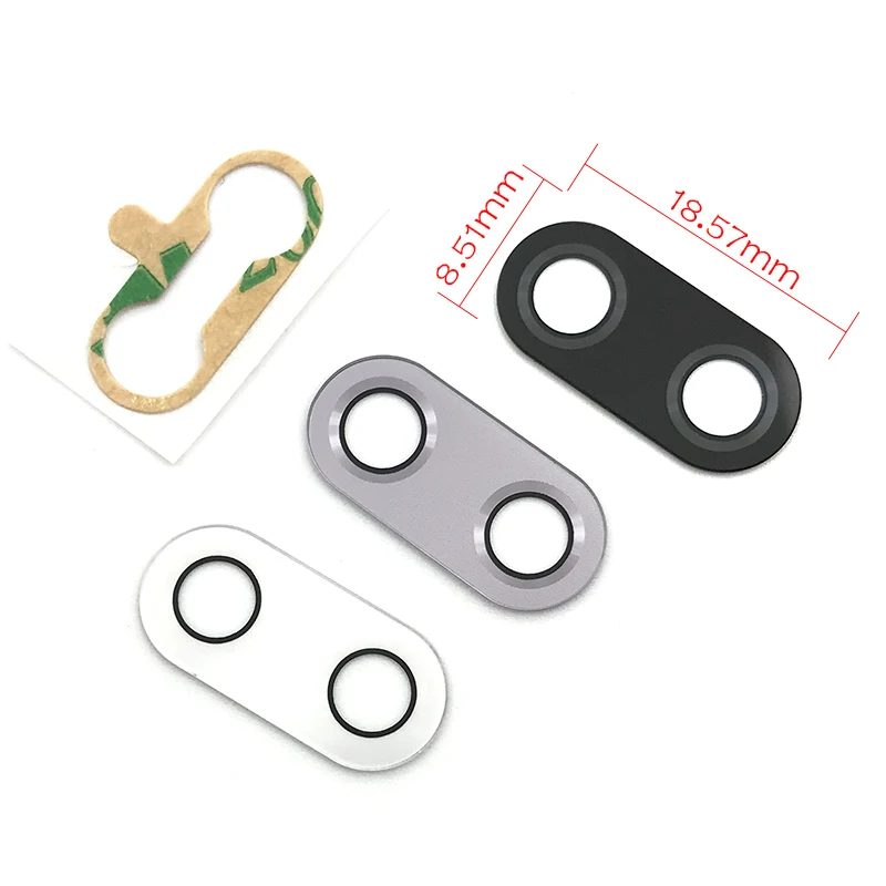 

10Pcs/Lot, For Asus Zenfone 5 2018 ZS620KL Back Rear Camera Glass Lens With Adhesive