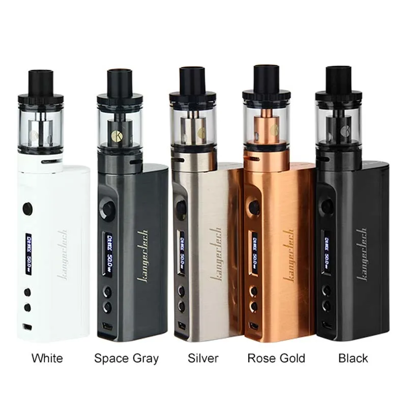 Ceny Oryginalny zestaw startowy Kangertech Subox mini c z 3ml Protank 5 Atomizer i 50W maksymalna wydajność e cig Vape Subox mini c zestaw bez baterii