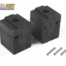 2 шт./партия, оригинальные машины для ключей, сменные челюсти, приспособление для DEFU RH2, зажим горизонтальный копировально-фрезерный станок для обработки замочных ключей, патрон