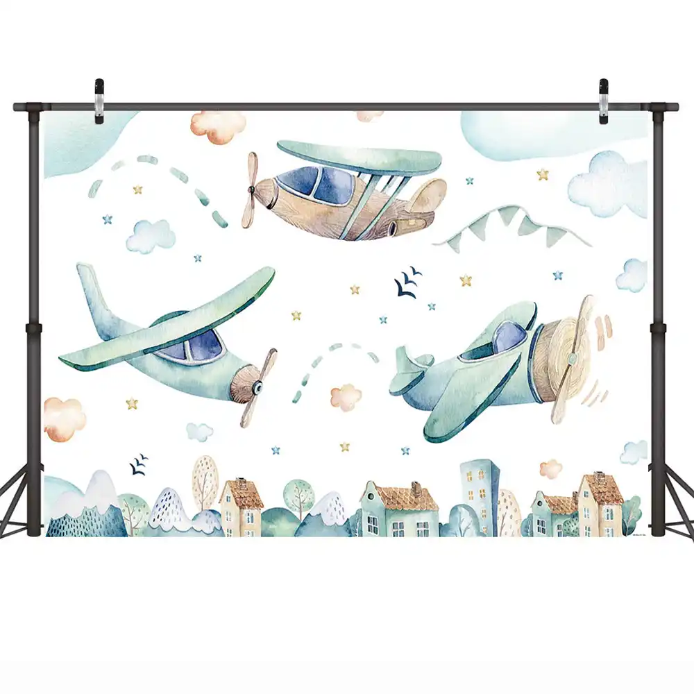 Neoback Cartoon Backdrop For Photography Celebration Birthday