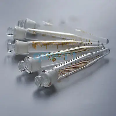 

20ml Lab Glass Conical Bottom Centrifuge Tube Scaled With Stopper Chemical Ware
