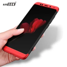 

Xiaomi Redmi 5 Plus Case The New Generation 3 in 1 360 Full Protection Bag Shell PC Phone Back Cover Cases Coque For Redmi 5Plus