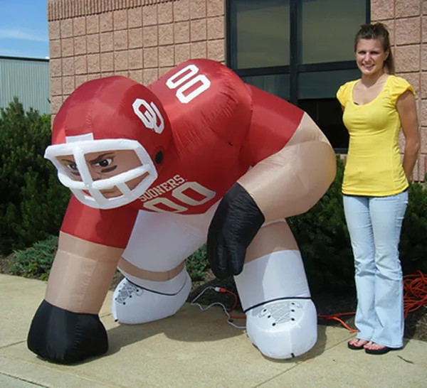 Free shipping 5ft high 2018 New Custom giant nfl inflatable bubba football playerin Party DIY