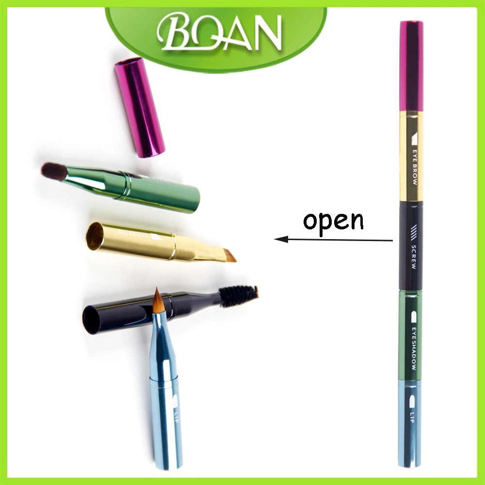 

BQAN Professional Multi-function Brush Eye Brow/Screw/Eye Shadow/Lip Brush Makeup Tool Cosmetic Pen Easy To Carry