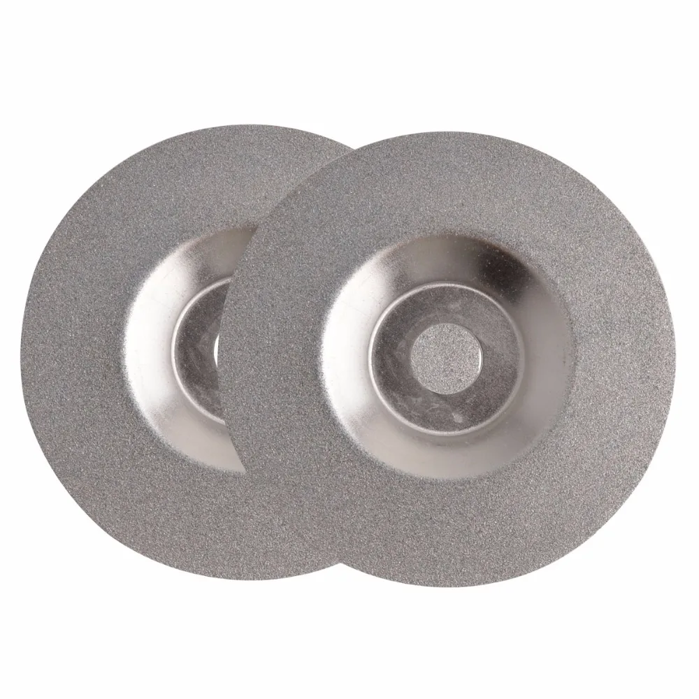 High Quality 2pcs/Set 100mm Dia Round Glass Grinding Cutting Disc