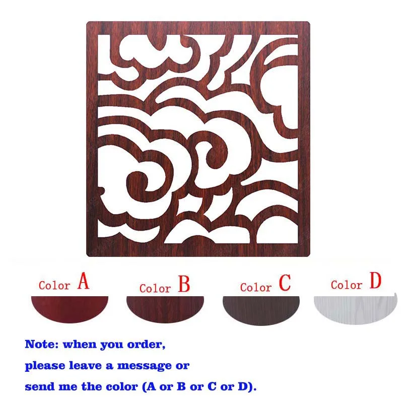 Современная плитка из цельного дерева Минималистичная перегородка для гостиной Входная стена подвесная спальня Складные Настенные Панели Декоративные - Цвет: 19