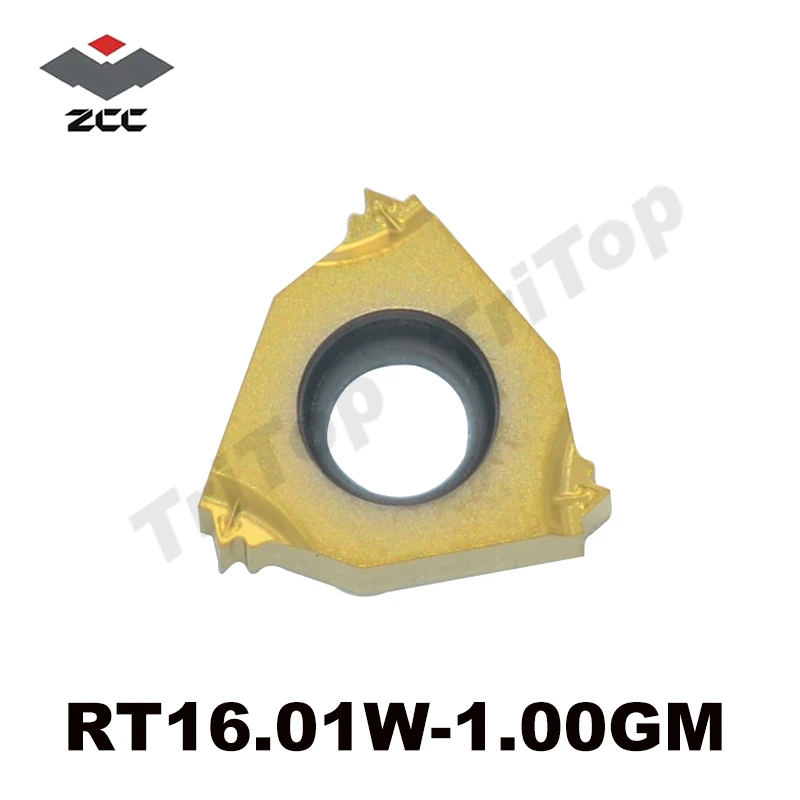 10pcs ZCC.CT RT16.01W-3.00GM YBG201 Carbide Threaded blades