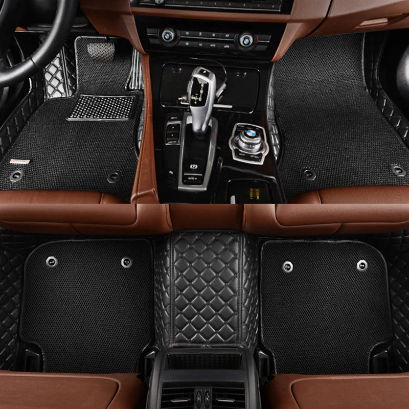 

3D honeycomb carpet for BMW X1 X3 X4 X5 X6 GT 320i M 330i 528i 520i ActiveHybrid 535i xDrive 1 3 4 5 7 Series Car floor mats