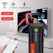 Смарт-ТВ коробка MK809IV 2GB 8GB Android Беспроводной Dongle флешка, стикер для метаний в играх, беспроводной ХД мини-ПК 4 ядра RK3188T Флешка для wifi и телевидения