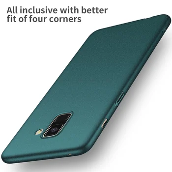 

For Samsung Galaxy A8 A8Plus 2018 Case High quality Hard PC Slim Matte Skin Protective Back cover cases for samsung a8 plus 2018