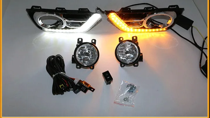 

RQXR halogen fog lamp front bumper light +fog lamp cover for Honda greiz,2pcs